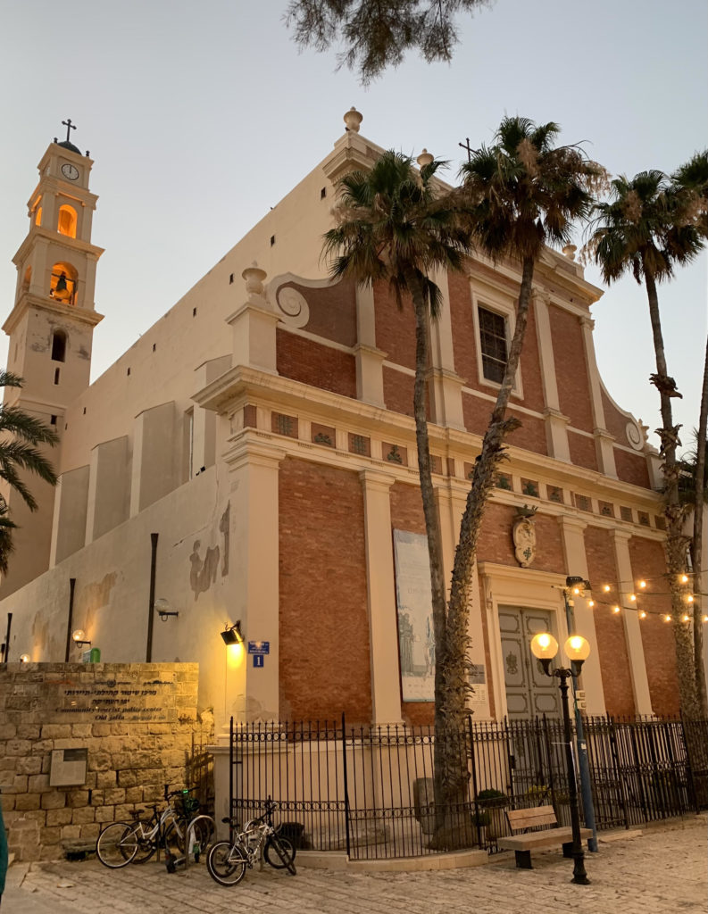 St. Peter's Church in Jaffa. One interesting stop on the Walking with Wine tour of Jaffa